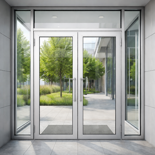 Алюминиевые двери