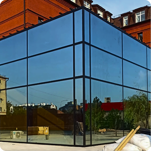 Фасадное остекление