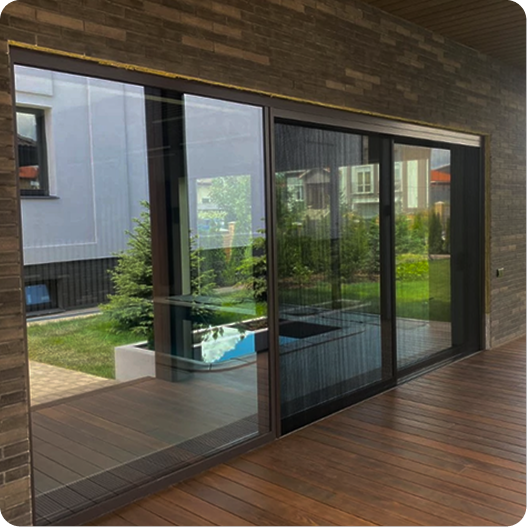 Теплые раздвижные порталы