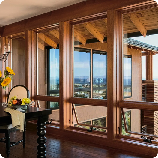 Деревянные евро окна