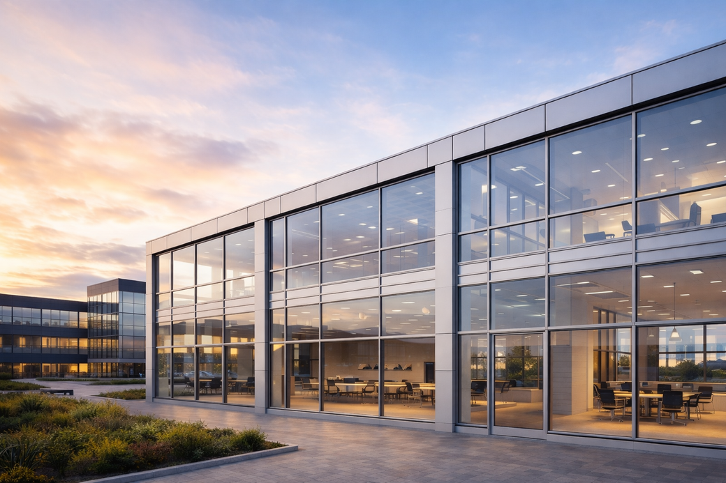 Алюминиевые витражи