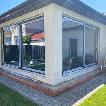 Панорамное остекление террасы